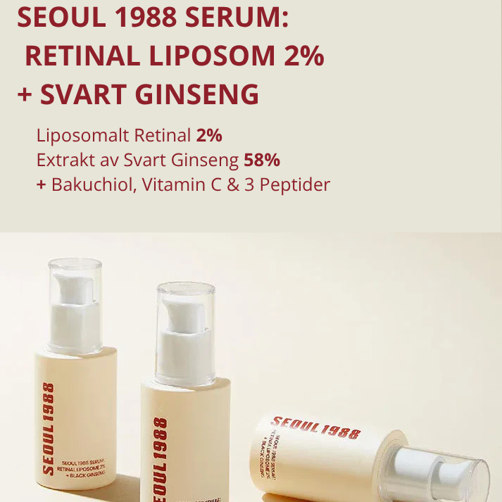 SHAPEA | Seoul 1988 Serum – Återfuktad, Slät och Strålande Hud på Bara 2 Veckor