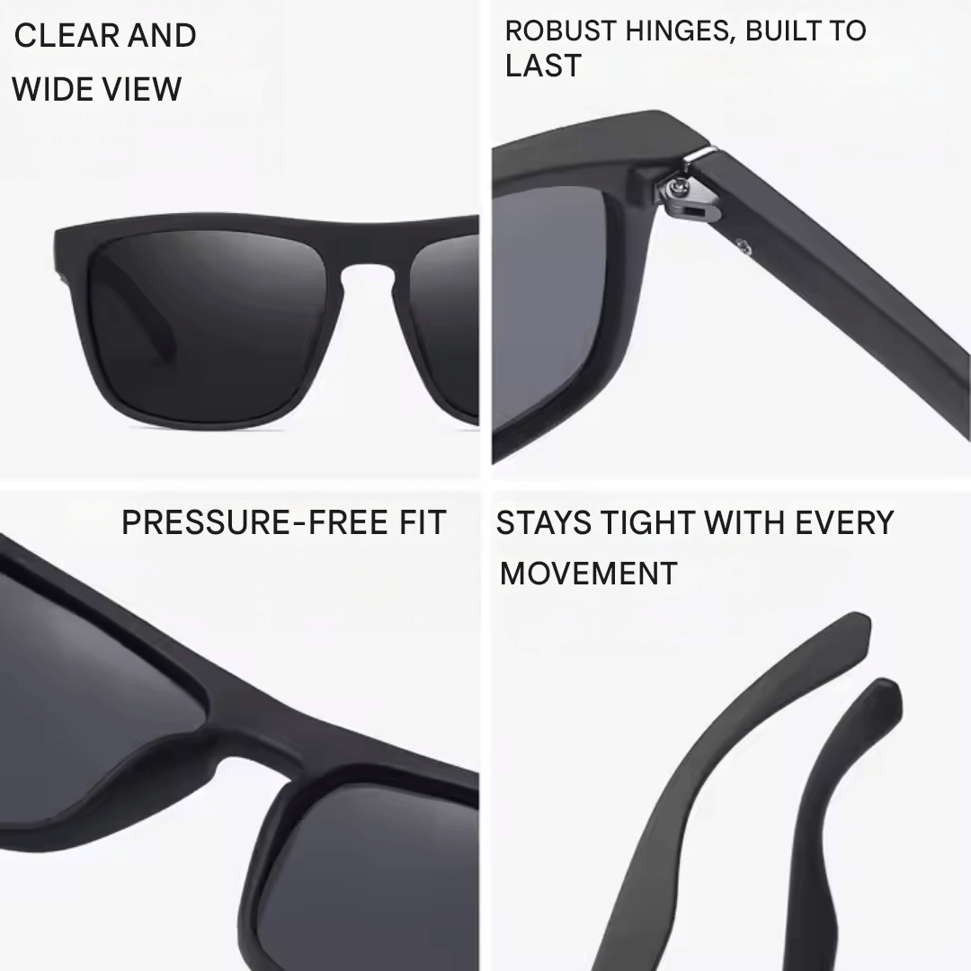 HookVue™| Premium Polarized Sunglasses — Spot More Fish, Cut Glare, Protect Your Eyes